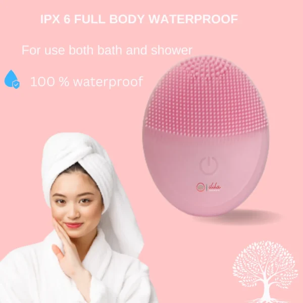 egg shaped facial cleansing brush