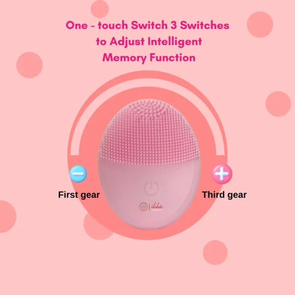 egg shaped facial cleansing brush