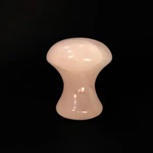 Rose Quartz Guasha Mushroom