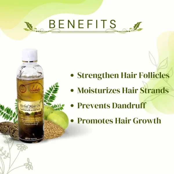 Herbal hair oil benefits