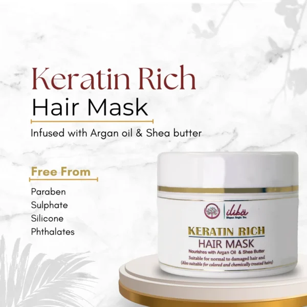 ilika keratin rich hair mask