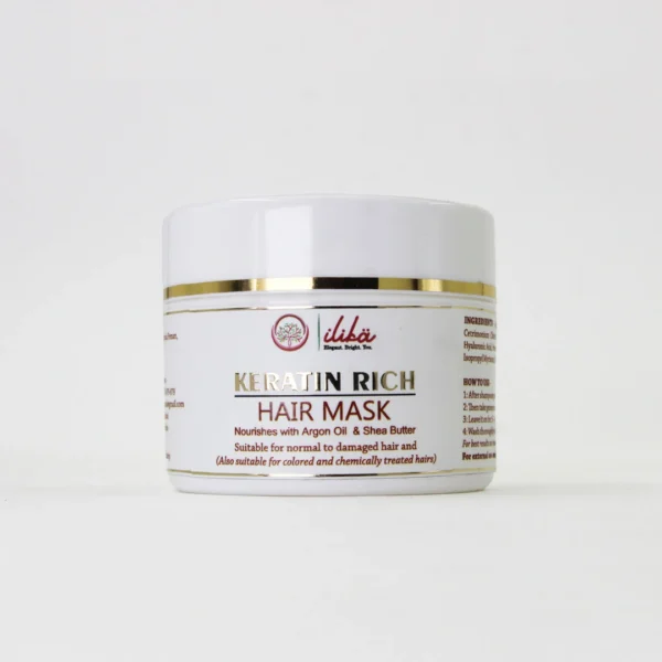 ilika keratin rich hair mask